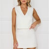 Staple Lover Vest Top White
