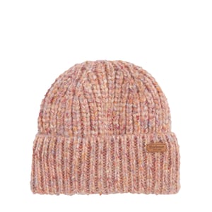 Barbour Greta Beanie Hat Pink Rust