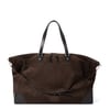 Paul Smith Suede Duffle Holdall Brown