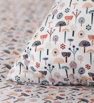 Molly Meadow 100% Organic Cotton Small Cot Fitted Sheet