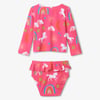 Unicorns & Rainbows Baby Rashguard Set