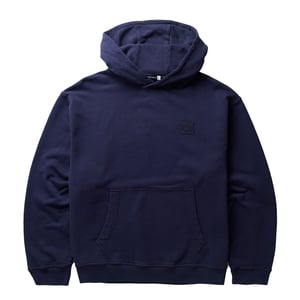 ST95 Alcantara Patch Back Hoodie Navy