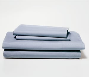 Sateen Sheet Set - California King / Slate Blue