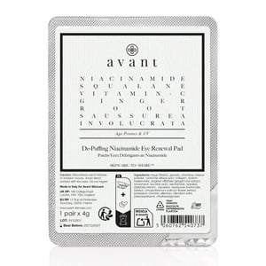 De-Puffing Niacinamide Eye Renewal Pads | Packaging: Single Pack