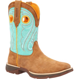 Lady Rebel by Durango® Women's Dusty Brown & Sky Blue Western Boot