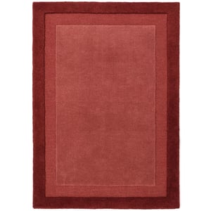 Stacked Borders Wine Red Rug - 200x290cm