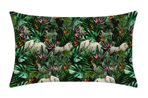 Jungle Pure Silk Pillowcase - Super King / Jungle