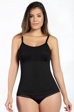 CURVEEZ Cami Shaper Jacquard Incredibly - Black / XL