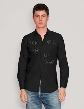 Love Will Tear Us Apart' Black Shirt