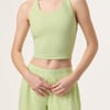 Cross Court Long Line Bra Top - S