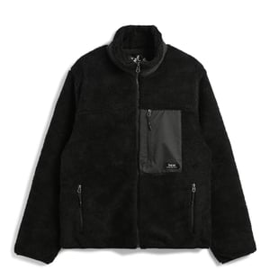 Taion Mountain W-Zip Boa Hi Neck Jacket Black / Black