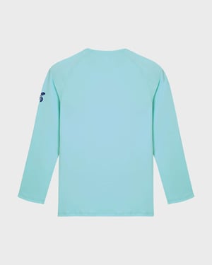 Vilebrequin - Men Uv Protection Long Sleeves Rashguard Turtle - Rashguard - Regulary - Blue - Size XXXL