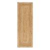 Jute Border Runner Natural White - 67x200cm