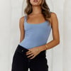 BASE Everyday Staple Singlet Top Slate