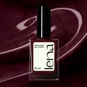 LENA Breathable & Water-Permeable Halal Nail Polish - Female & Fierce - LE155