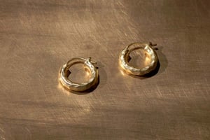 nkuku Nandi Hoop Earrings | Gifting | One Size | Gold