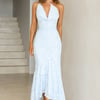 Pretty Haze Maxi Dress Blue
