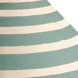 25cm extreme empire shade in eau de nil Cornucopia hand painted card