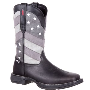 Rebel by Durango® Faded Black Flag Western Boot