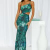 Count It In Midi Dress Green