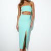 Diamanté Dreams Midi Dress Mint