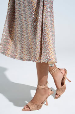 AKIRA Owens Tan Chunky Sandal | Brown | Size 7