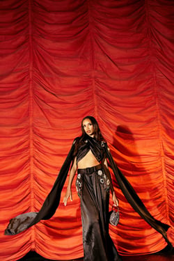 AKIRA After Dark Blouse | Black | Size 1X
