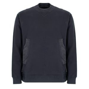 Ten C Crew Sweatshirt Felpa Girocollo Black
