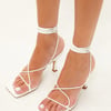 Yaeko Heels White