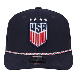 Adult New Era USWNT 9Seventy Rope Navy Hat