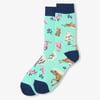 Women's Forest Animals Cozy Socks