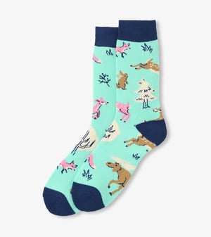 Women's Forest Animals Cozy Socks