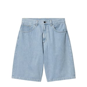 Carhartt WIP Womens Brandon Short Blue Stone Bleached