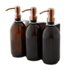 Chrome Triple Wall Mounted Soap Dispenser