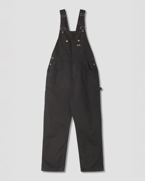 Earls Bib (Black Twill) - XXL