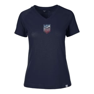 Women's Levelwear USMNT Pixel Navy Tee / XL