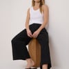 Black High Waisted Trousers