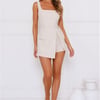 Beauty Editor Romper Beige