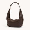 Hammitt Tom Zip Espresso Pebble Silver Med