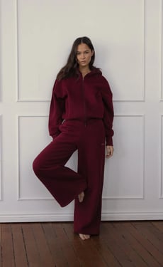 Elija Sweat Pants (Plum) - S