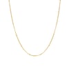 Fine Bobble Chain Necklace Sterling Silver