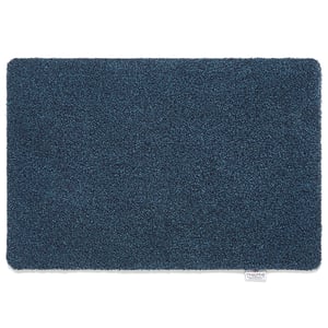 Plain Fleck - Indigo Washable Doormat - 50x75cm