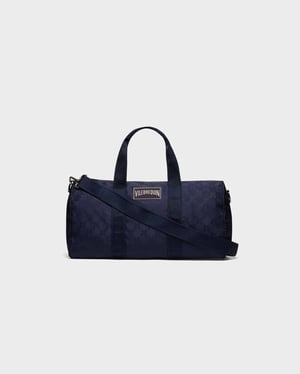 Vilebrequin - Travel 48h Bag Turtle Monogram - Beach Bag - Bag-48 - Blue - Size OSFA