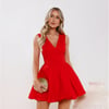 Charming Girl Mini Dress Red