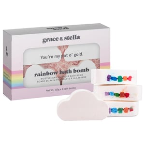 rainbow bath bombs - 4-Pack