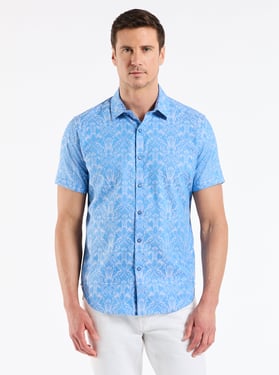 Robert Graham Highland Short Sleeve Button Down Shirt