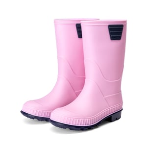 DREAM PAIRS Kids    Waterproof Slip On Rain Boots