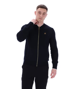 Ferguson Open Knit Pointelle Panel Tracktop - 3XL
