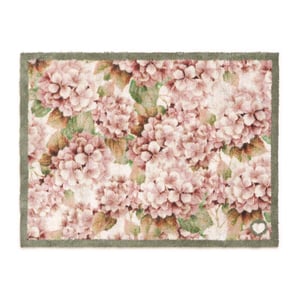 Wild Hydrangea Washable Doormat - 65x85cm