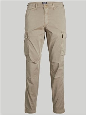 Jack & Jones Regular Fit Cargo Trousers - Beige / Dune - 36S